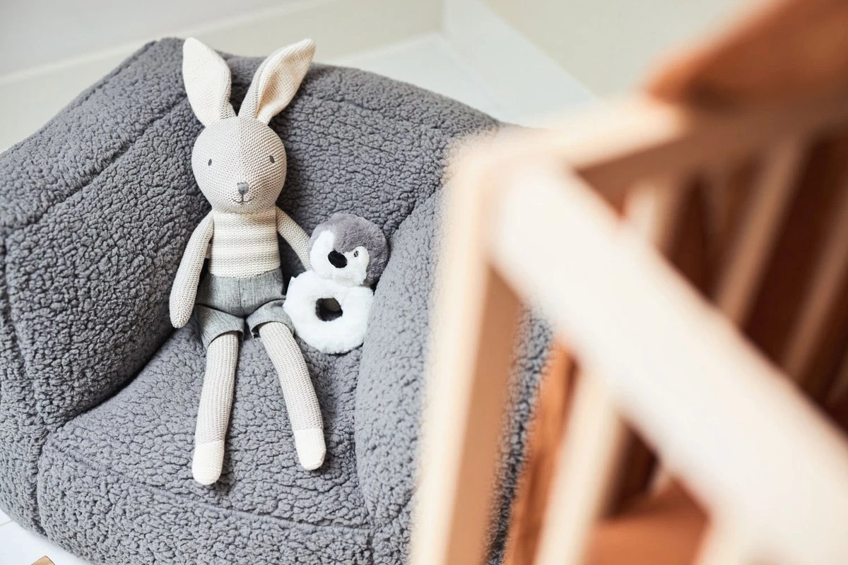 Jollein Kinderfauteuil Teddy - Storm Grey 9 Jollein Kinderfauteuil Teddy - Storm Grey - Afbeelding 7