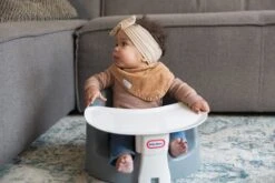 Little Tikes Babyzitje My First Seat - Vanaf 4 Maanden - Foam Vloerzitje Met Tafeltje - Grijs -Stokke Verkoop 1200x800 50