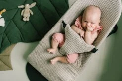 Ukje Wipstoelhoes - Geschikt Voor BabyBjörn Soft En Bliss - NIEUW MODEL - Groen Wafel -Stokke Verkoop 1200x801 26