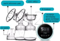 Forgoods Borstkolf - Electrisch - Dubbel - Blauw - Model 2023 20 Forgoods Borstkolf - Electrisch - Dubbel - Blauw - Model 2023 -Stokke Verkoop 1200x813 6