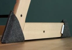 Sokkoo's Vloerbeschermers Voor Tripp Trapp Kinderstoel Kleur Ochtend Grijs