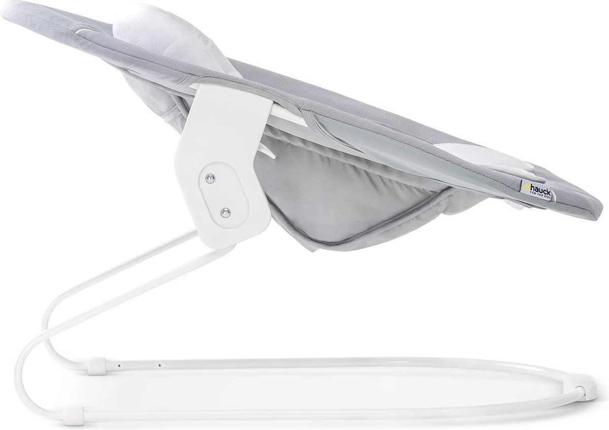 Hauck Alpha Bouncer 2 In 1 Wipstoel - Stretch Grey 4 Hauck Alpha Bouncer 2 In 1 Wipstoel - Stretch Grey - Afbeelding 2