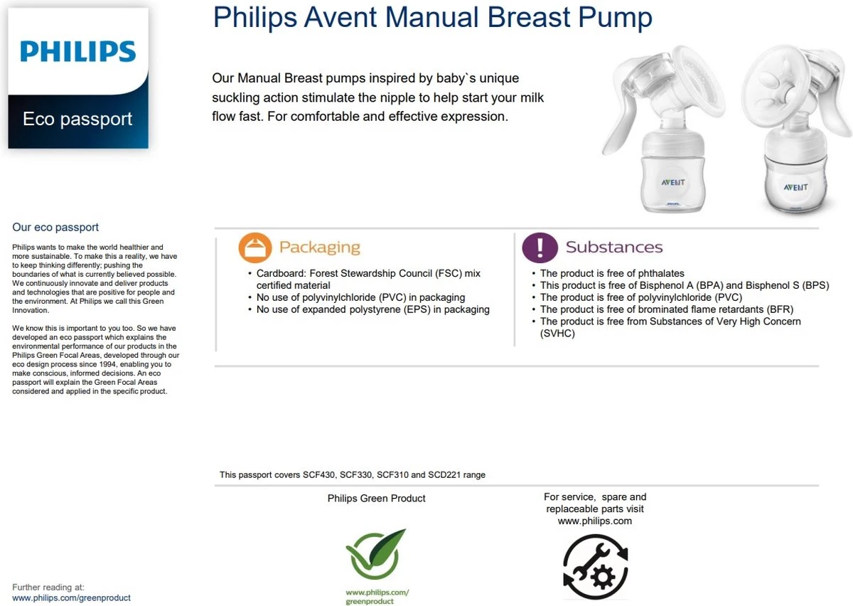 Philips AVENT SCF330/11 Kolfapparaat Handmatig 6 Philips AVENT SCF330/11 Kolfapparaat Handmatig - Afbeelding 4