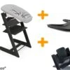Stokke Tripp Trapp Kinderstoel + Newbornset + Tray - Zwart + Babyset!! -Stokke Verkoop 1200x862