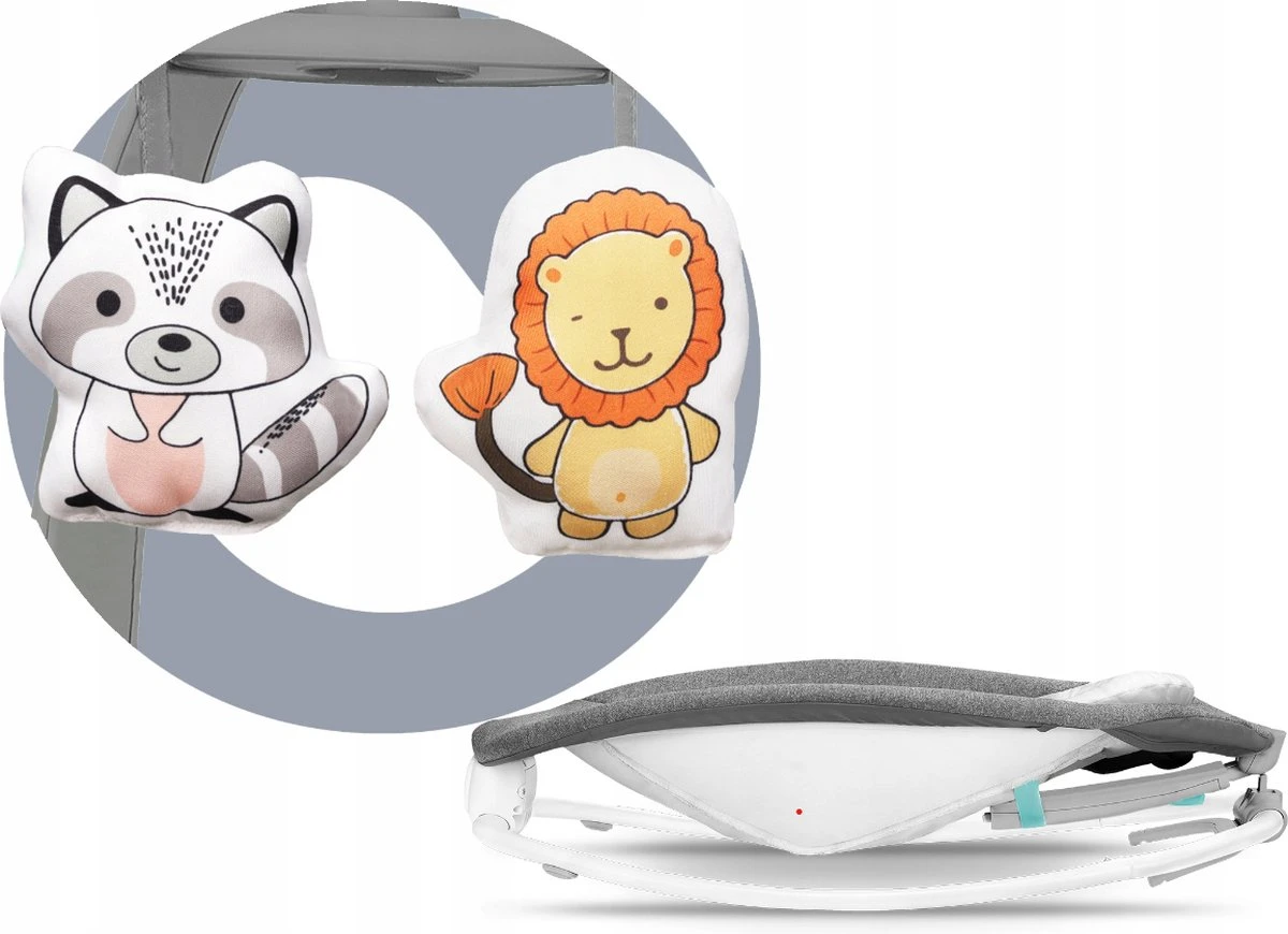 Lionelo Pascal - Wipstoel - Melodieën - Sterke Constructie - Tot 9kg 4 Lionelo Pascal - Wipstoel - Melodieën - Sterke Constructie - Tot 9kg - Afbeelding 2