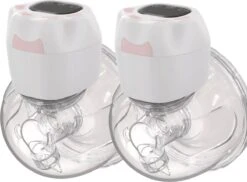 Nutric Elektrische Borstkolf - BPA-Vrij - Draagbaar & Draadloos - Verschillende Opzetstukken & Standen - 2 Stuks