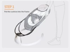 Tissy® Elektrisch Wipstoel - Baby Schommelstoel - Elektrische Babyschommel - Babyswing - Wipstoeltjes Voor Baby Met Klamboe Bluetooth Muziek Grijs 31 Tissy® Elektrisch Wipstoel - Baby Schommelstoel - Elektrische Babyschommel - Babyswing - Wipstoeltjes Voor Baby Met Klamboe Bluetooth Muziek Grijs -Stokke Verkoop 1200x888