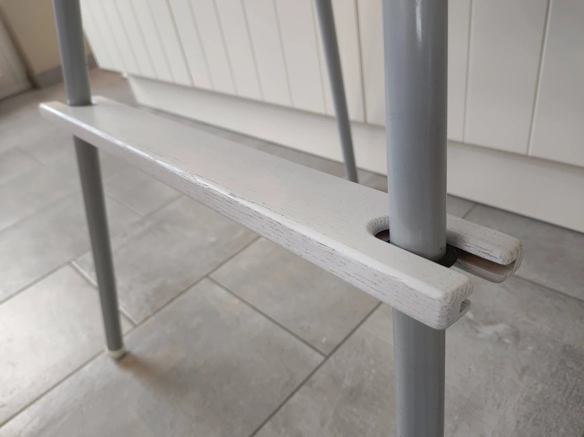 Merkloos Voetensteun Wit Voor IKEA ANTILOP Kinderstoel 4 Merkloos Voetensteun Wit Voor IKEA ANTILOP Kinderstoel - Afbeelding 2