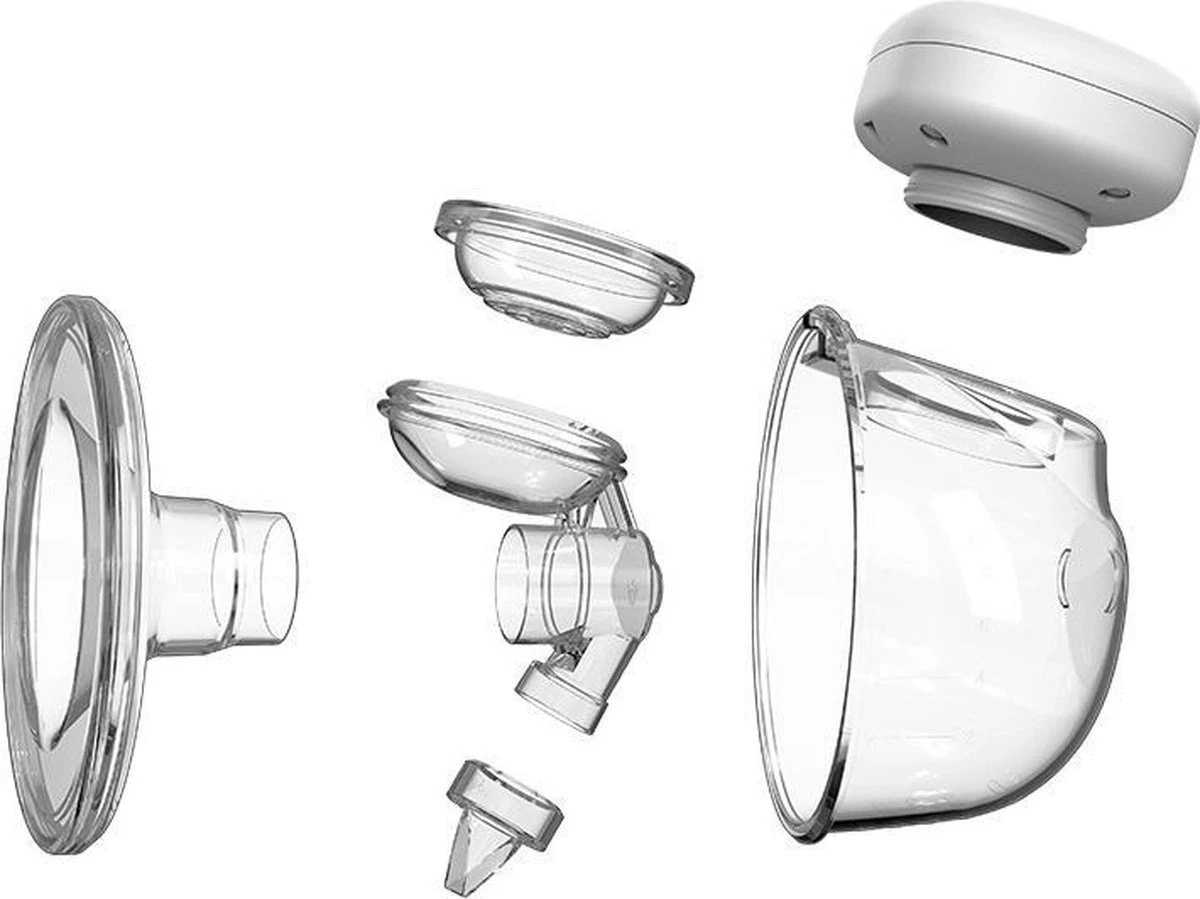 Youha® Enkele Draadloze Borstkolf, Draagbare, Handsfree Borstkolf - BPA Vrij - GEN1 - Flexibel Kolven - Handen Vrij - Enkele Borstkolf - 240ML Opvangcup - Modern Design - Handen Altijd Vrij! - Enkele Kolf 5 Youha® Enkele Draadloze Borstkolf, Draagbare, Handsfree Borstkolf - BPA Vrij - GEN1 - Flexibel Kolven - Handen Vrij - Enkele Borstkolf - 240ML Opvangcup - Modern Design - Handen Altijd Vrij! - Enkele Kolf - Afbeelding 3