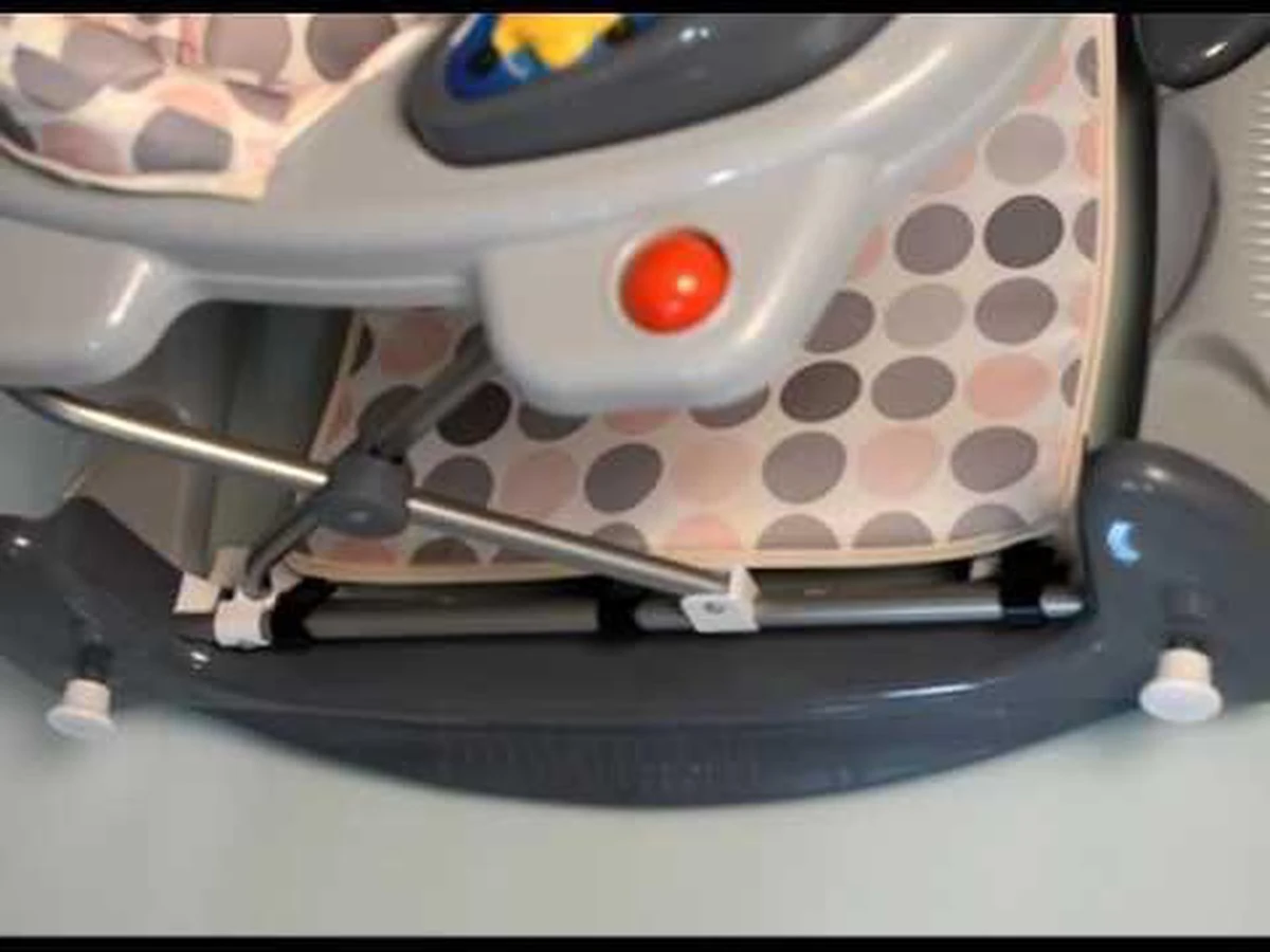 Baninni Loopstoel Classic 2-in-1 Grijs 5 Baninni Loopstoel Classic 2-in-1 Grijs - Afbeelding 3