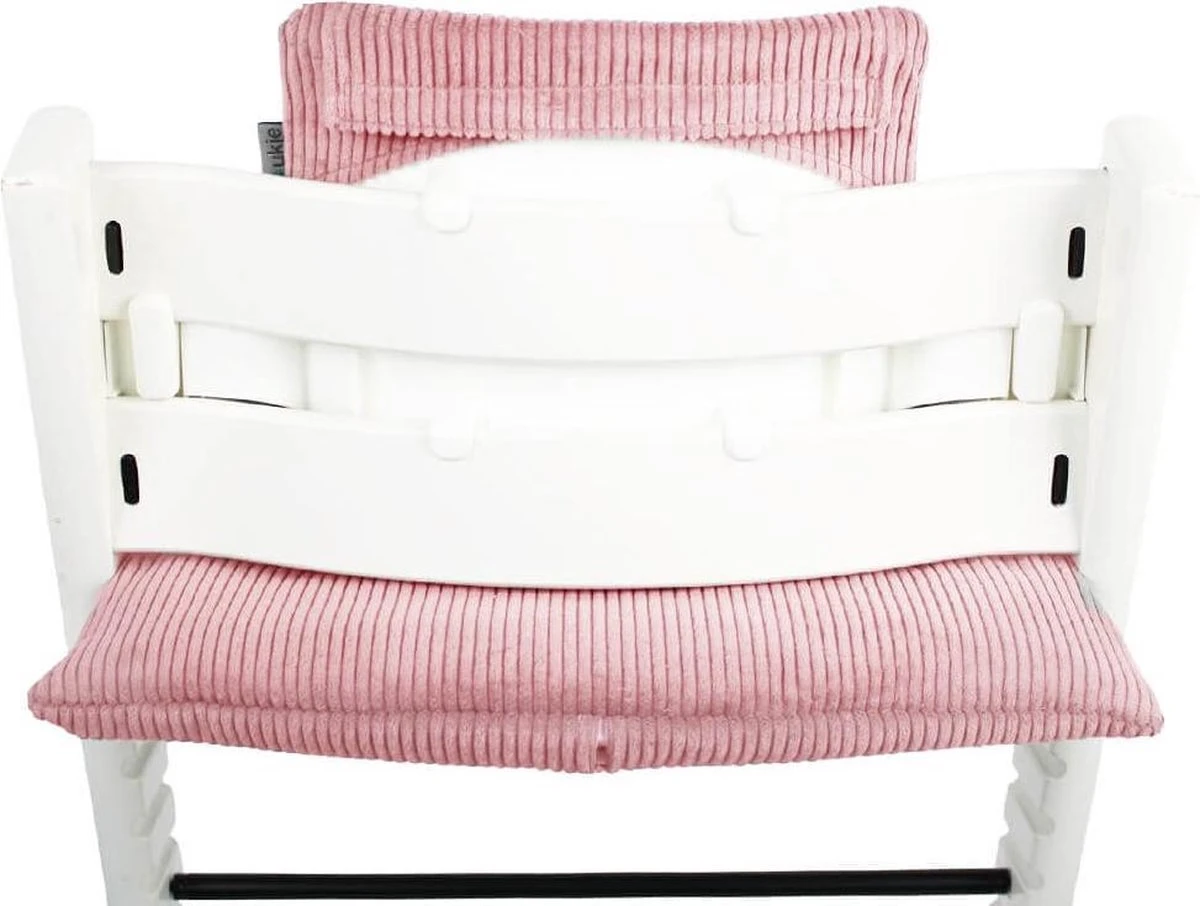 Ukje Stoelverkleiner - Geschikt Voor Stokke Tripp Trapp - Kinderstoel - Kussenset - Ribstof - Roze - Extra Dik 9 Ukje Stoelverkleiner - Geschikt Voor Stokke Tripp Trapp - Kinderstoel - Kussenset - Ribstof - Roze - Extra Dik - Afbeelding 7