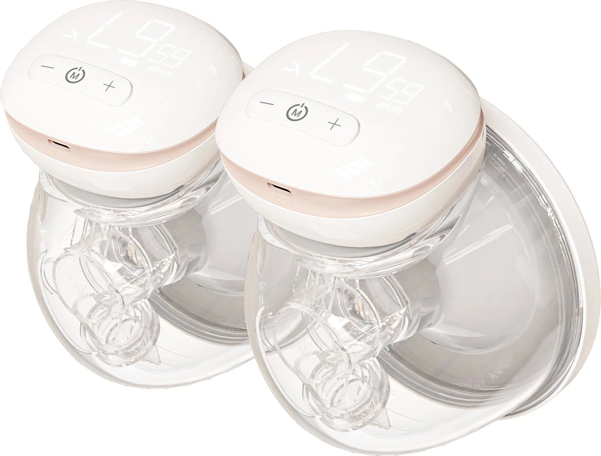 Youha® - The INs NEXT - Dubbele Draadloze Borstkolven - Elektrische Draagbare Borstkolven - Makkelijk Kolven - BPA-vrij - Handsfree Kolven - Borstvoeding - Dubbele Borstkolven - 2x 240ML Cups Voor Moedermelk - LED Scherm - Dubbele Kolf - Maat: 24mm 3 Youha® - The INs NEXT - Dubbele Draadloze Borstkolven - Elektrische Draagbare Borstkolven - Makkelijk Kolven - BPA-vrij - Handsfree Kolven - Borstvoeding - Dubbele Borstkolven - 2x 240ML Cups Voor Moedermelk - LED Scherm - Dubbele Kolf - Maat: 24mm
