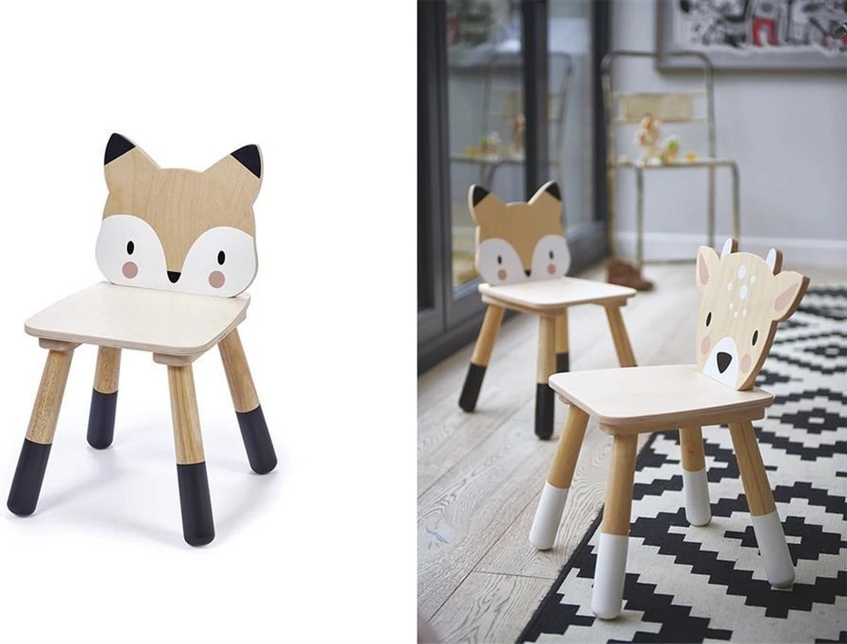 Tender Leaf Toys Kinderkamer Stoel Vos Junior Hout 7 Tender Leaf Toys Kinderkamer Stoel Vos Junior Hout - Afbeelding 5