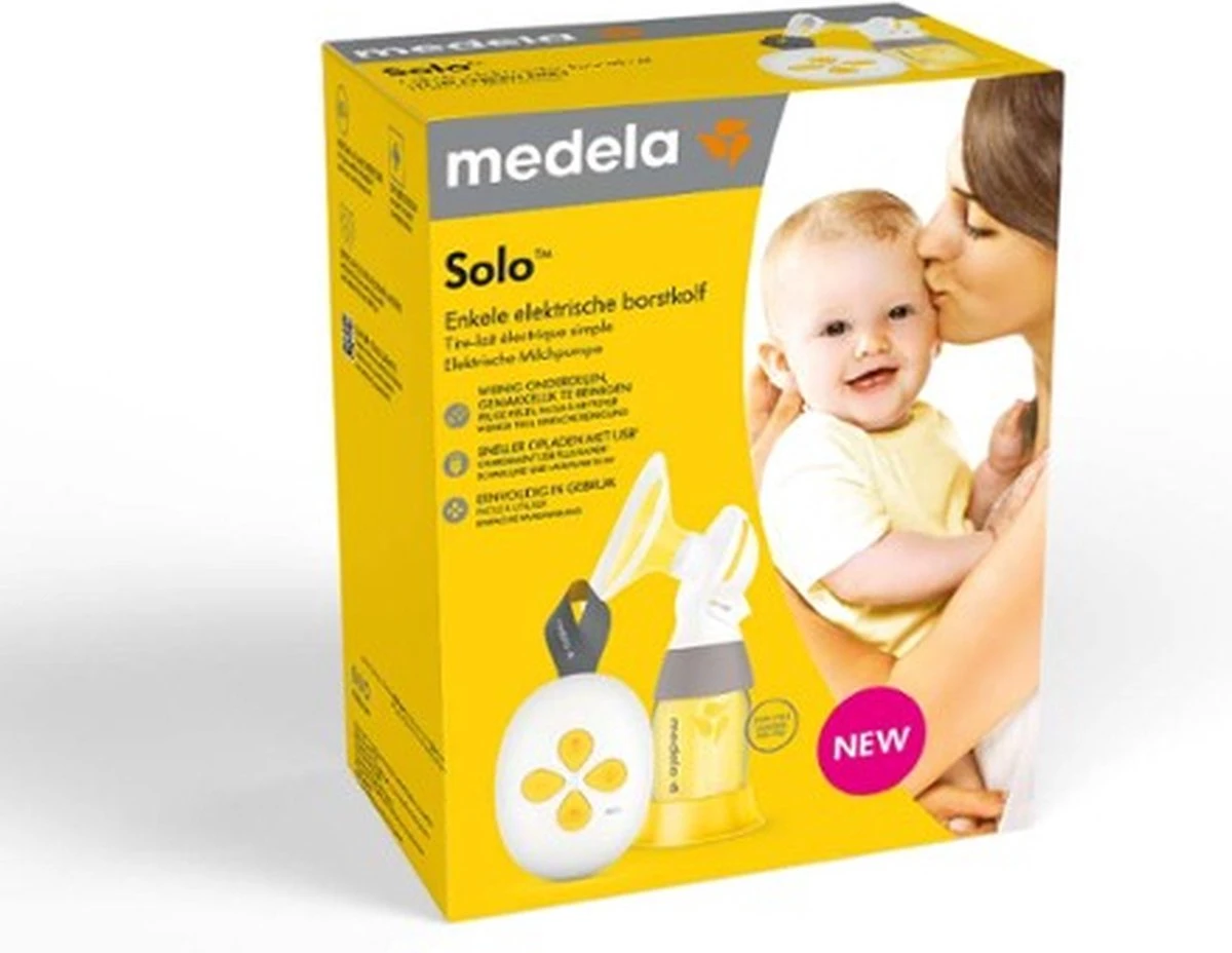 Medela Solo Borstkolf Kolfapparaat NIEUW Enkele Elektrische Kolf Compact En Licht - Oplaadbare Accu - USB Lader 18 Medela Solo Borstkolf Kolfapparaat NIEUW Enkele Elektrische Kolf Compact En Licht - Oplaadbare Accu - USB Lader - Afbeelding 16