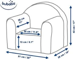 Bubaba Kinderfauteuil - Peuterstoeltje - Kinderzetel Savanna -Stokke Verkoop 1200x940