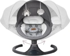 Momi Lami Dark Grey Elektrische Babyschommel BULE00022 30 Momi Lami Dark Grey Elektrische Babyschommel BULE00022 -Stokke Verkoop 1200x955
