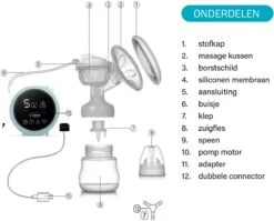 Forgoods Borstkolf - Electrisch - Dubbel - Roze - Model 2023 20 Forgoods Borstkolf - Electrisch - Dubbel - Roze - Model 2023 -Stokke Verkoop 1200x967 6