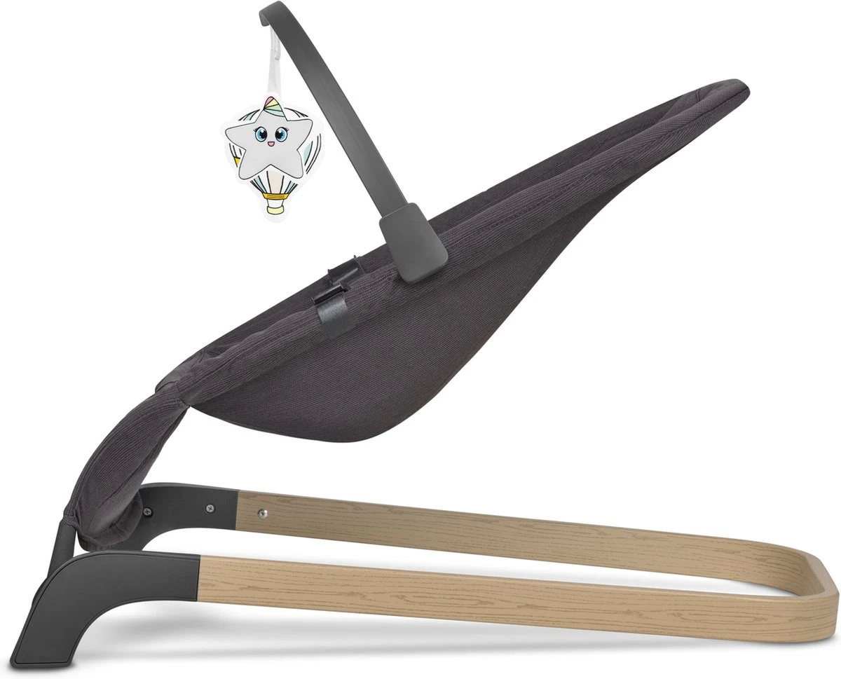 Lionelo June - Babyschommel - Tot 9 Kg - 3-punts Veiligheidsgordels - Lichtgewicht 11 Lionelo June - Babyschommel - Tot 9 Kg - 3-punts Veiligheidsgordels - Lichtgewicht - Afbeelding 9