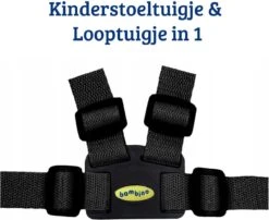 Tuigje Kinderstoel & Looptuigje – Tuigje Kind – Kindertuigje Met Looplijn – Veiligheidstuigje Voor Kinderen Van Ca. 6-36 Mnd - Zwart -Stokke Verkoop 1200x980 1