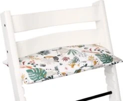 Stokke Tripp Trapp Kussenset - Geplastificeerd - Wit Aap