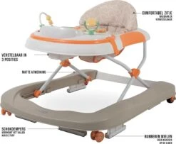 Loopstoel - Babywalker FreeOn Fancy Beige -Stokke Verkoop 1200x986 1