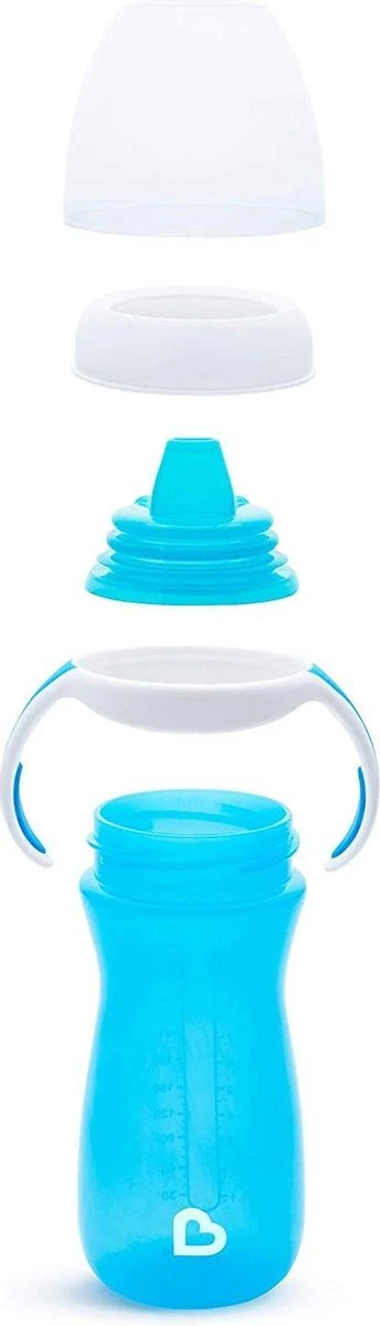 Munchkin Gentle Overgangsbeker Anti Lek Blauw 8 Munchkin Gentle Overgangsbeker Anti Lek Blauw - Afbeelding 6