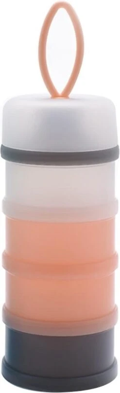 Merkloos Melkpoeder Toren - Melkpoeder Doseerdoosjes - Babyvoeding - Bewaarbakjes - Schenktuit - BPA Vrij - Meenemen En Bewaren - Dispenser - Melkpoeder - Snacks - 4 Laags - Family Favorites - Kraamcadeau - ROZE -Stokke Verkoop 367x1200