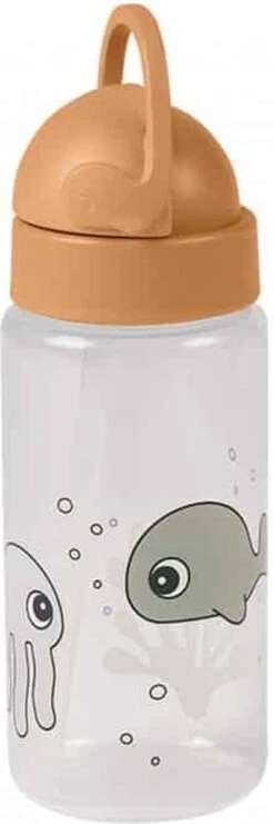 Done By Deer Sea Friends Rietjesbeker Mustard / Grey 10 Done By Deer Sea Friends Rietjesbeker Mustard / Grey -Stokke Verkoop 400x1200