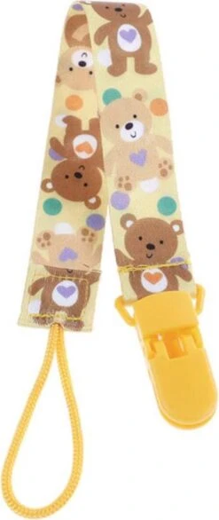 Speenclip Speenkoord Dieren Beertjes Beren Geel Jongetje Meisje Jongen Meisje Schattig Baby - Goedkoop - Gratis Verzending