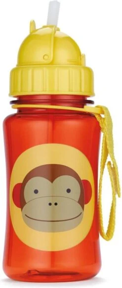 Skip Hop Zoo Drinkbeker - Met Rietje - 350 Ml - Aap