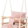 T.R. Goods Babyschommel Voor Binnen - 3-in-1 Roze Plafondhanger - Baby Swing Seat - Gemaakt Van Hout -Stokke Verkoop 542x1200