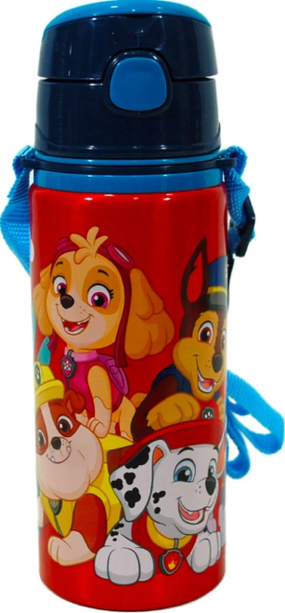 Paw Patrol Aluminium Drinkbeker - Drinkfles - 600 Ml - 22 Cm Hoog 4 Paw Patrol Aluminium Drinkbeker - Drinkfles - 600 Ml - 22 Cm Hoog - Afbeelding 2