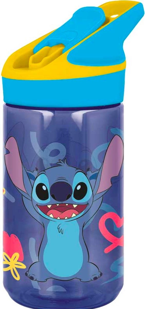 Disney Lilo En Stitch Tritan Drinkbeker - Drinkfles - 480 Ml - 18 Cm Hoog 3 Disney Lilo En Stitch Tritan Drinkbeker - Drinkfles - 480 Ml - 18 Cm Hoog