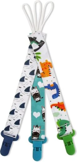 Set 3 Stuks Speenkoord - Funky Animal -Stokke Verkoop 573x1200 1