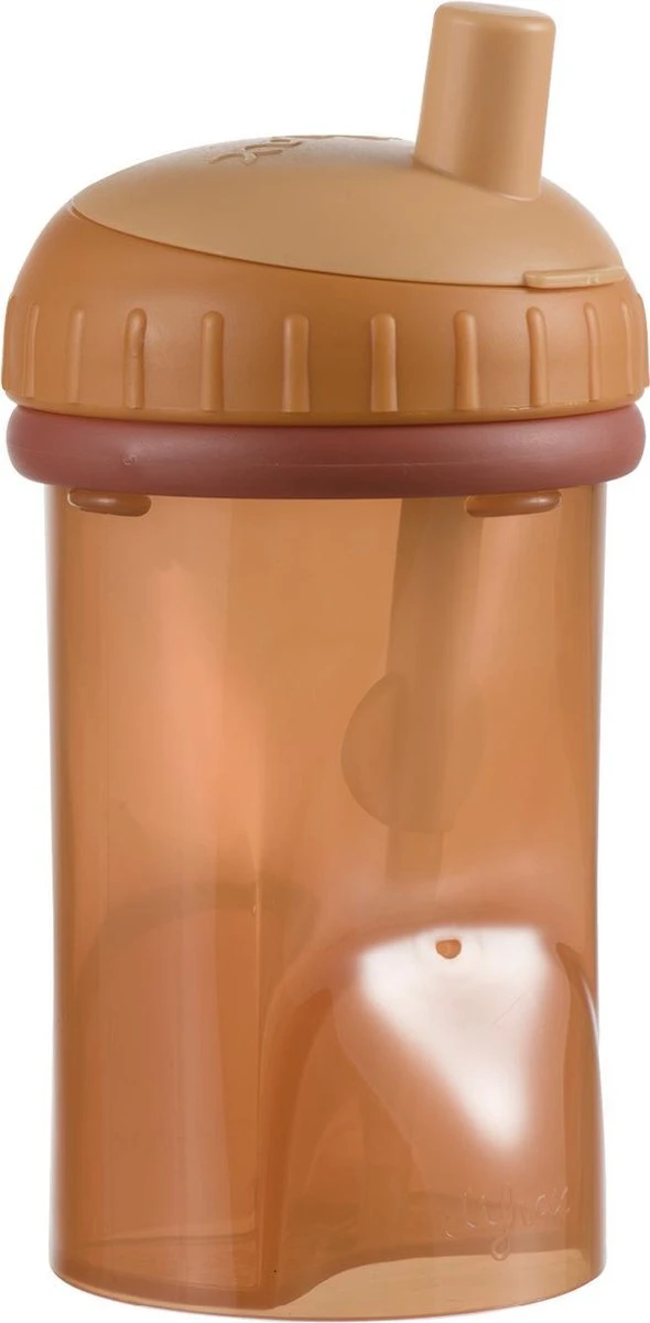 Difrax Rietjesbeker Antilek - 250 Ml - Oranje/Pumpkin 3 Difrax Rietjesbeker Antilek - 250 Ml - Oranje/Pumpkin