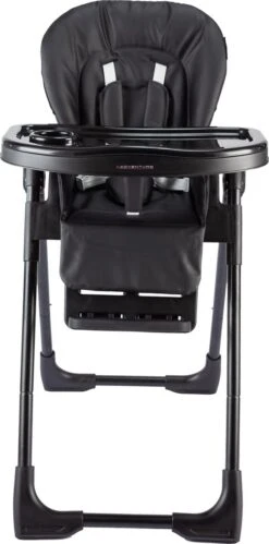 X Adventure V2 Kinderstoel / Eetstoel -Inklapbaar- Incl. Eettafel & 5-Puntsgordel - Zwart -Stokke Verkoop 594x1200