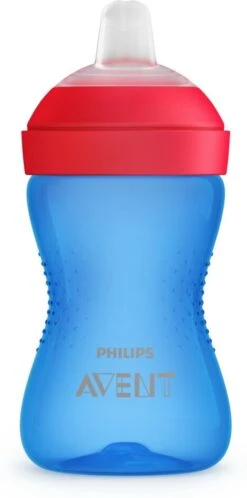 Philips Avent Zachte Bijtbestendige Tuitbeker 9+ Mnd SCF802/01 - Drinkbeker -Stokke Verkoop 595x1200