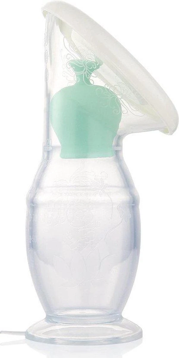 BYER Hoogwaardige Siliconen Borstkolf 120ML+ Stopper & Deksel - Handmatig Kolfapparaat 100% BPA-Vrij 4 BYER Hoogwaardige Siliconen Borstkolf 120ML+ Stopper & Deksel - Handmatig Kolfapparaat 100% BPA-Vrij - Afbeelding 2