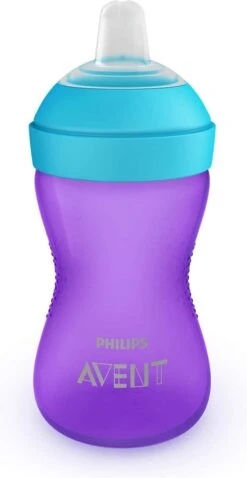 Philips Avent Zachte Bijtbestendige Tuitbeker 9+ Mnd SCF802/01 - Drinkbeker -Stokke Verkoop 620x1200