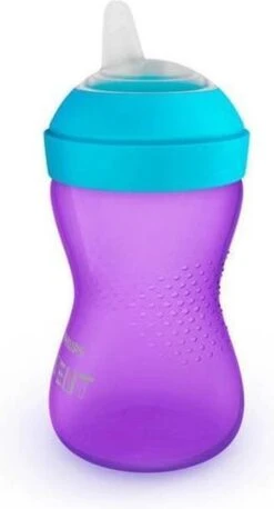 Philips Avent Zachte Bijtbestendige Tuitbeker 9+ Mnd SCF802/02 - Drinkbeker -Stokke Verkoop 647x1200 1