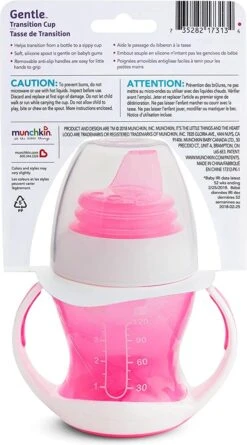 Munchkin Gentle First Cup Overgangsbeker Anti Lek Roze 13 Munchkin Gentle First Cup Overgangsbeker Anti Lek Roze -Stokke Verkoop 666x1200 3