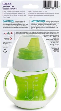 Munchkin Gentle First Cup Overgangsbeker Anti Lek Groen -Stokke Verkoop 666x1200 5
