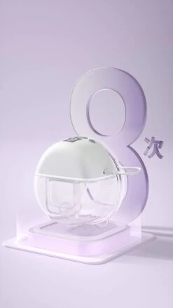 Fuegobird Draagbare Elektrische Borstkolf - Inclusief Opslagruimte Voor Melk - Oplaadbaar - Kolfapparaten - Borstvoeding - BPA Vrij -Stokke Verkoop 675x1200 4