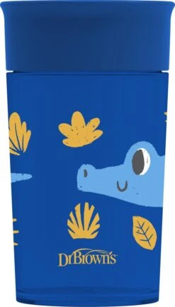 Dr. Brown's Dr Brown's - Cheers 360° Drinkbeker - 9+ Maanden - Blauw - 300ml -Stokke Verkoop 687x1200 3