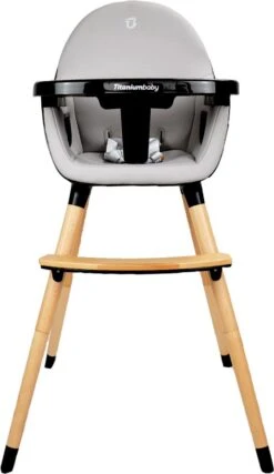 Titaniumbaby Kinderstoel Dayz Grey/Black -Stokke Verkoop 694x1200