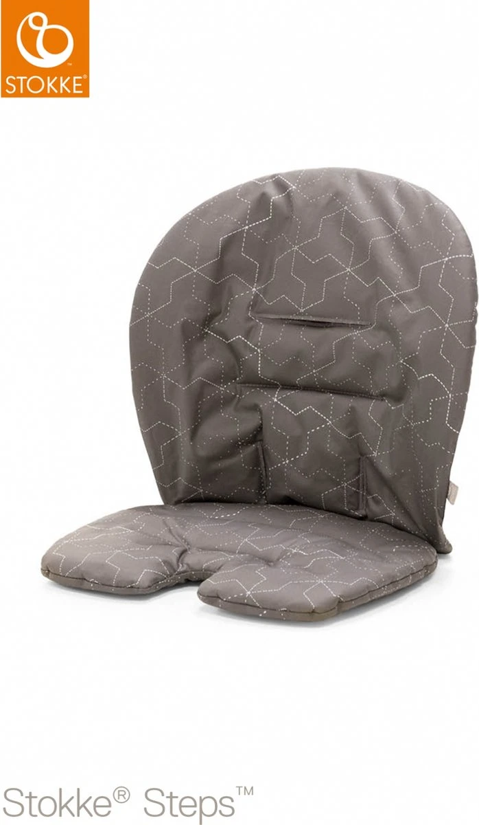 Stokke® Steps™ Baby Set Kussen Geometric Grey OCS 3 Stokke® Steps™ Baby Set Kussen Geometric Grey OCS