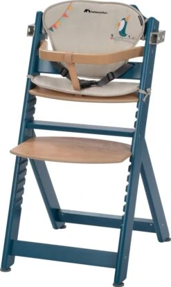 Bebeconfort Timba Kinderstoel Met Verkleinkussen - Petrol Blue/Happy Day - Verstelbaar -Stokke Verkoop 715x1200 1