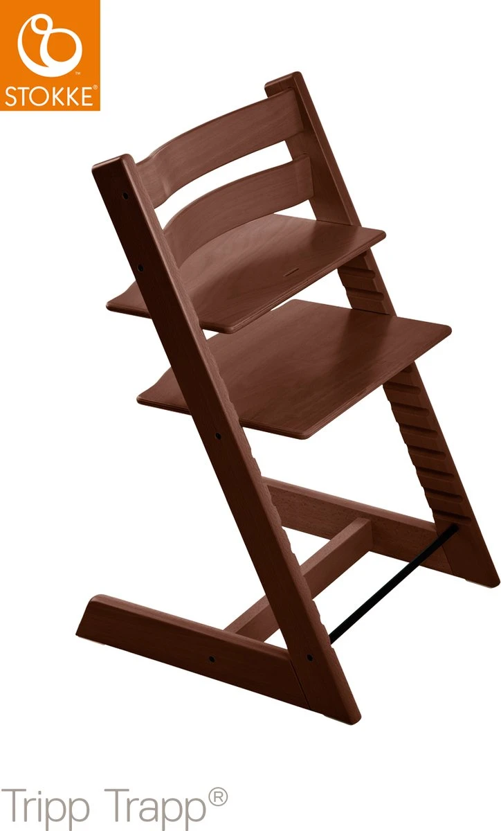 Stokke Tripp Trapp® Stoel Walnut Brown 4 Stokke Tripp Trapp® Stoel Walnut Brown - Afbeelding 2