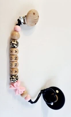Speenkoord Met Naam Lalieloe - Speenhouder - Speenketting - Speenkoord Meisje - Anna