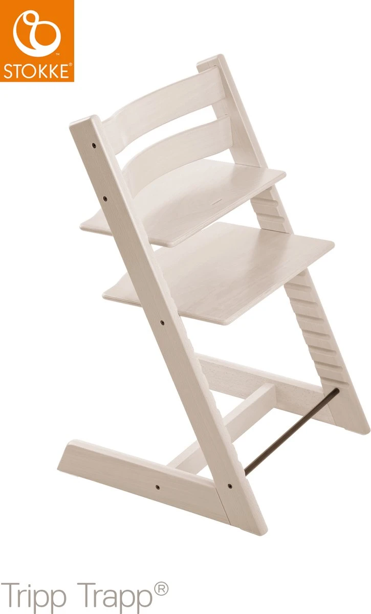 Stokke Tripp Trapp® Stoel Whitewash 3 Stokke Tripp Trapp® Stoel Whitewash